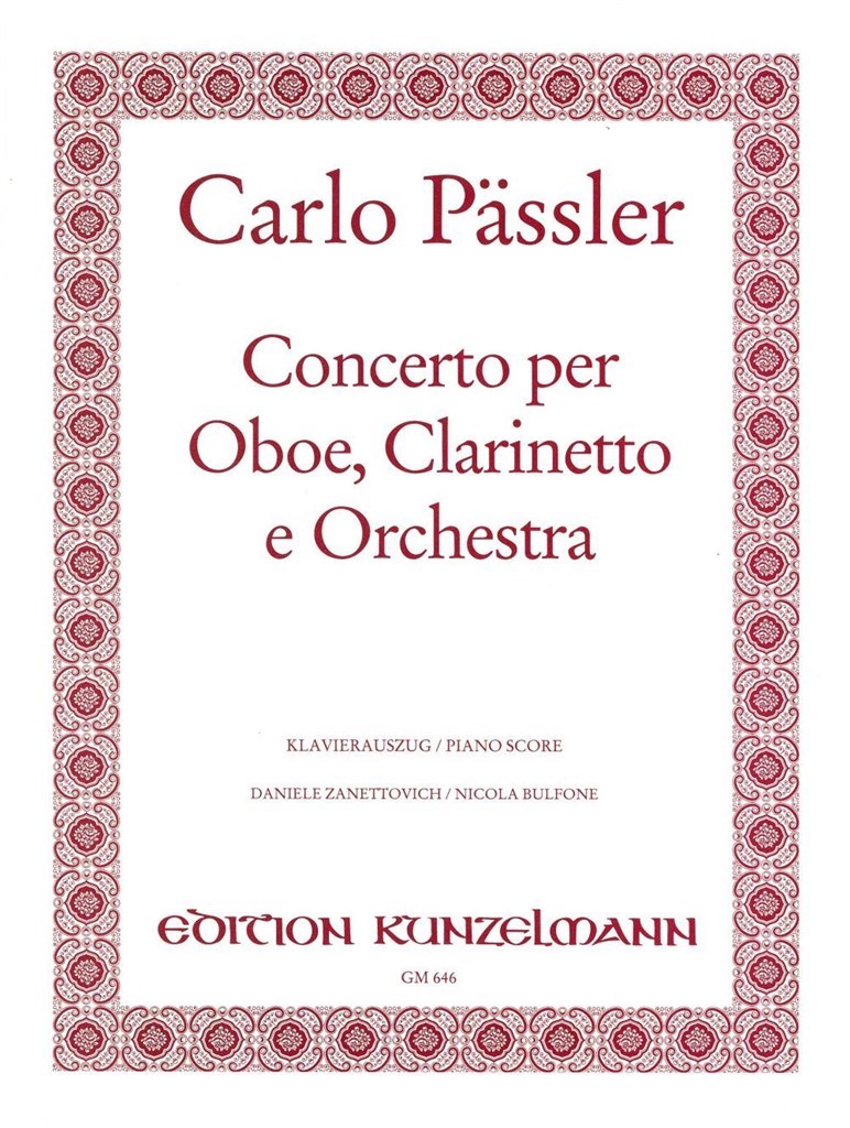 Konzert Für Oboe, Klarinette und Orchester